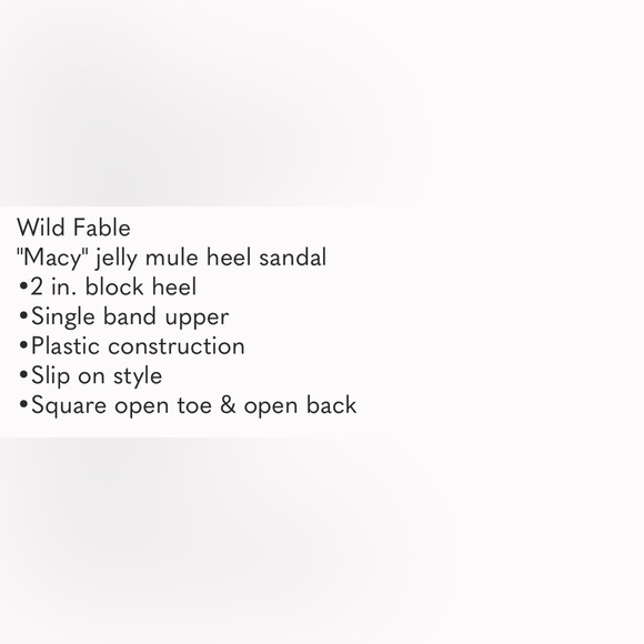 Wild Fable pink jelly shoes purchased from Target - Picture 3 of 5